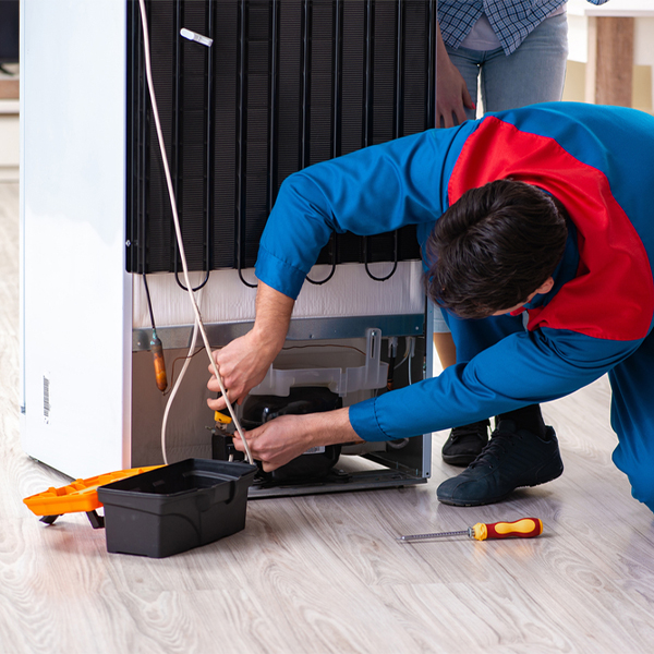 how long does it usually take to repair a refrigerator in Coronita